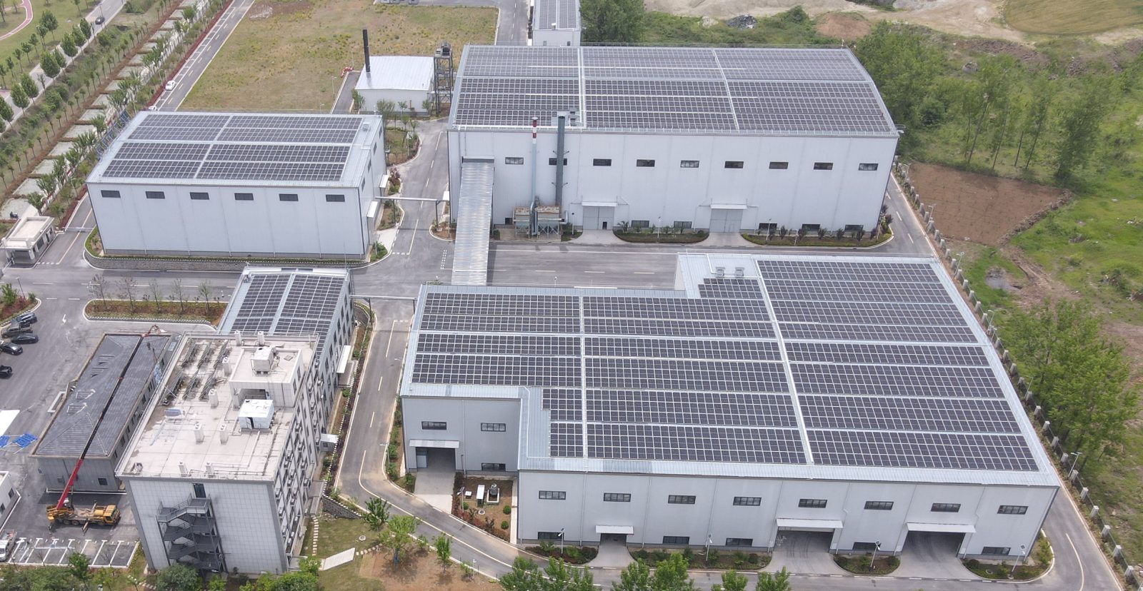 安徽磐谷高科有限公司屋顶分布式-装机容量 5.30MW