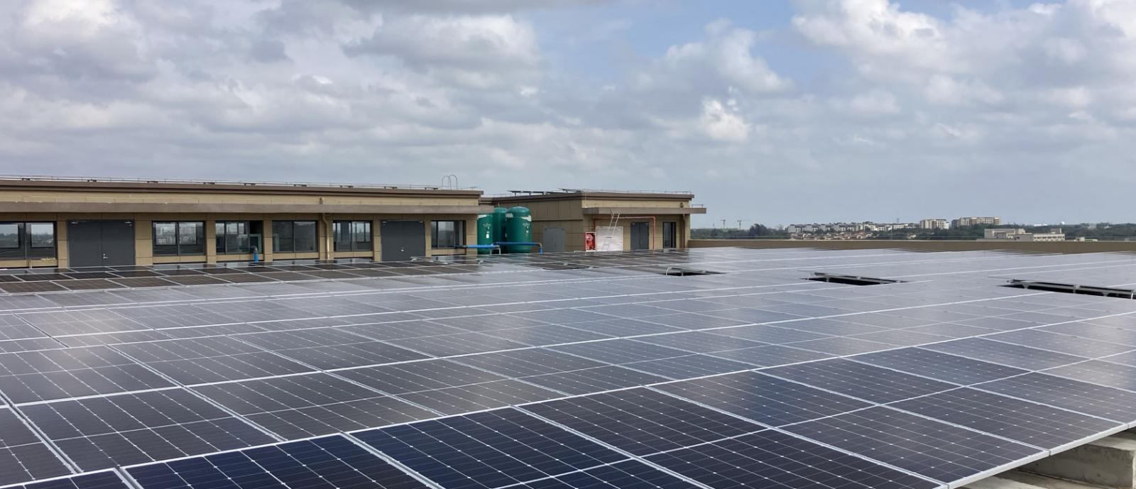 海南恒鑫生活科技有限公司屋顶分布式-装机容量 1.19MW