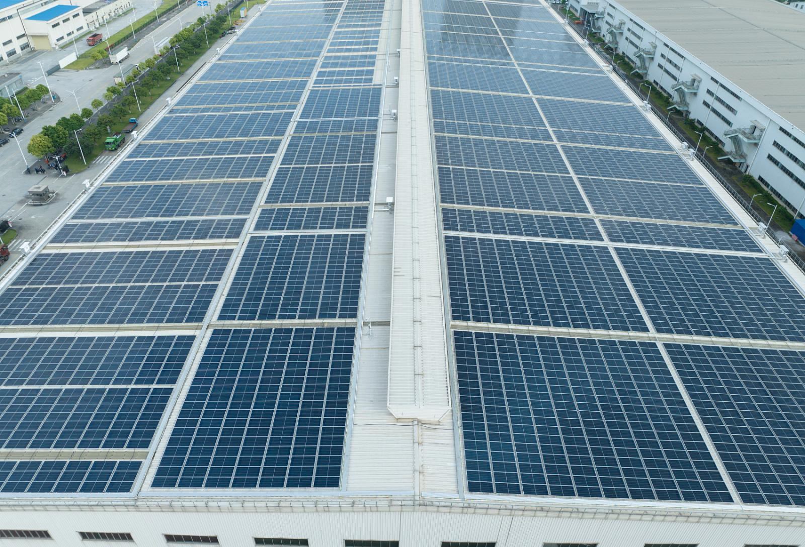 中国电子科技集团公司第八研究所屋顶分布式电站二期-装机容量2.015MW